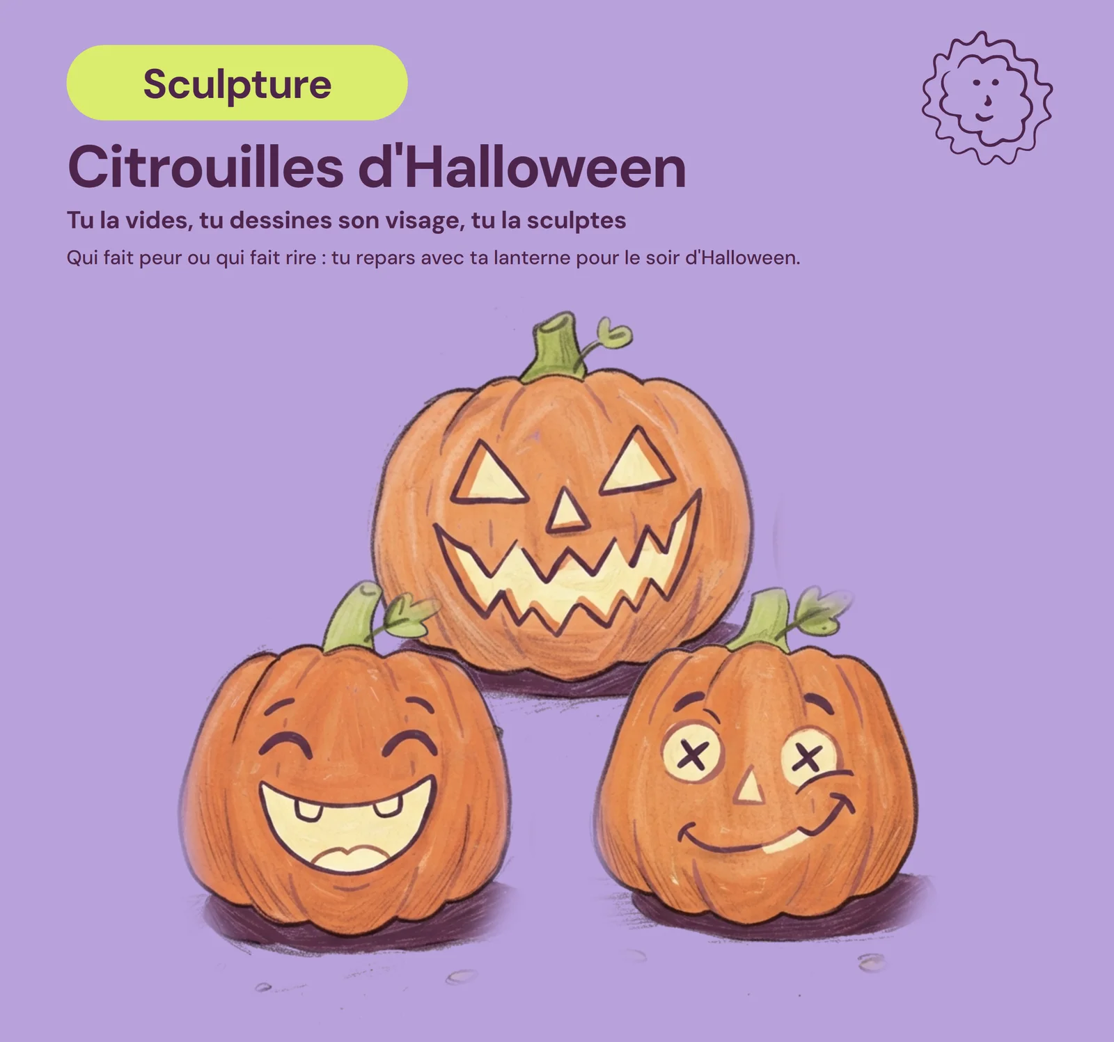 Citrouilles d'Halloween
